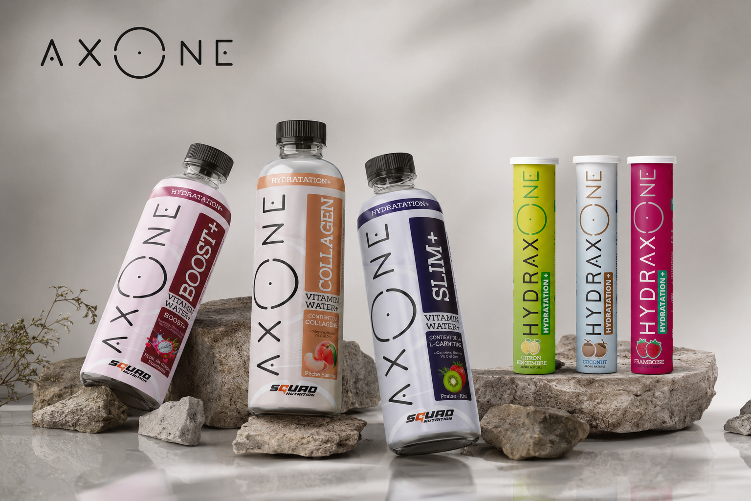 Eau vitaminée sans sucre : découvrez les Vitamin Water Axone
