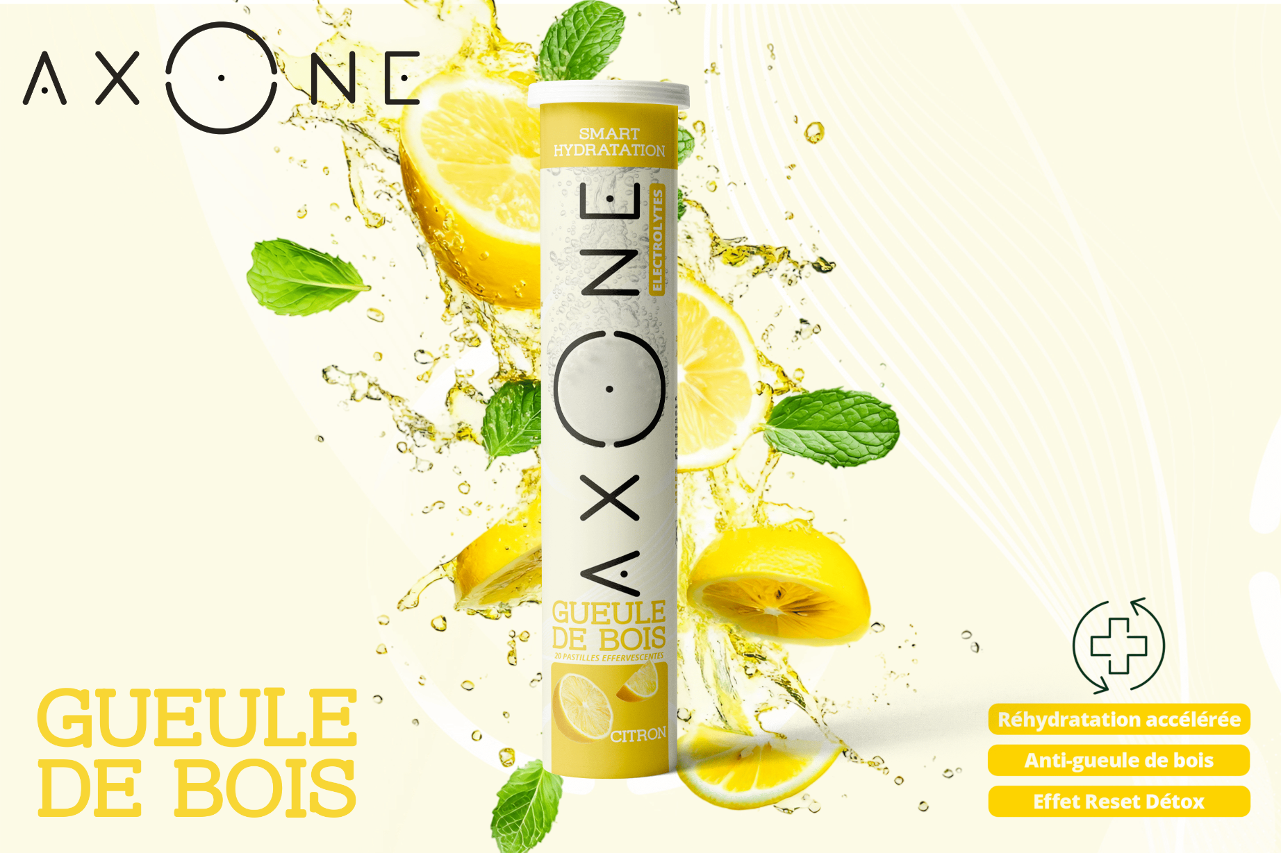 Électrolyte - Axone RELOAD+